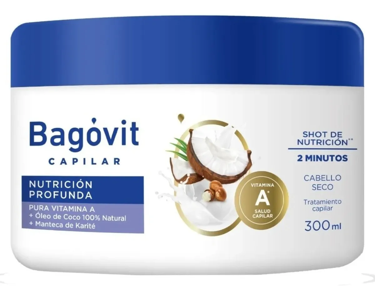 Bagóvit Capilar Nutrición Profunda Máscara X 300 Ml