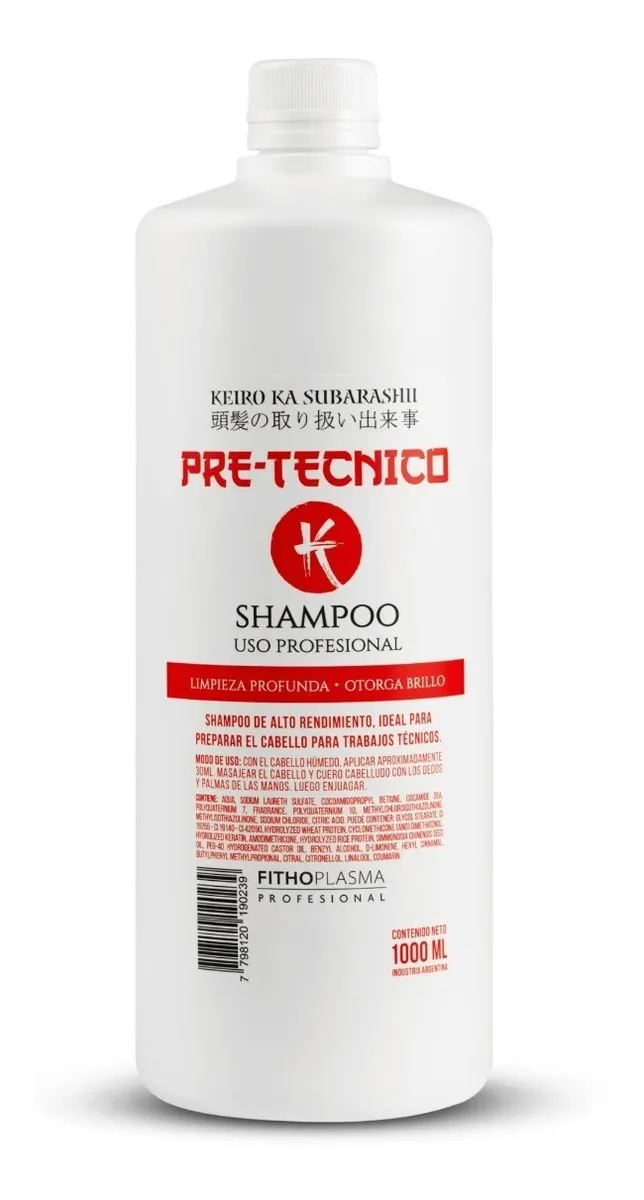 Shampoo Pre-Técnico Keiro Fithoplasma X1Lt