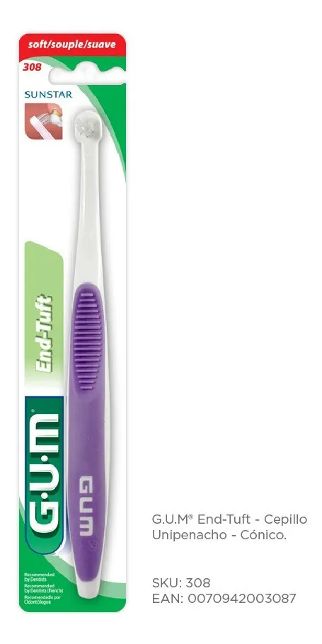 Cepillo De Dientes Gum 308 Unipenacho