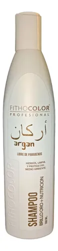 Shampoo Argan Fithocolor Brillo Oro + Nutrición X 350Ml