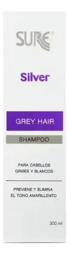 Shampoo Matizador Silver Fithocolor X 300Ml Sure Grey Hair