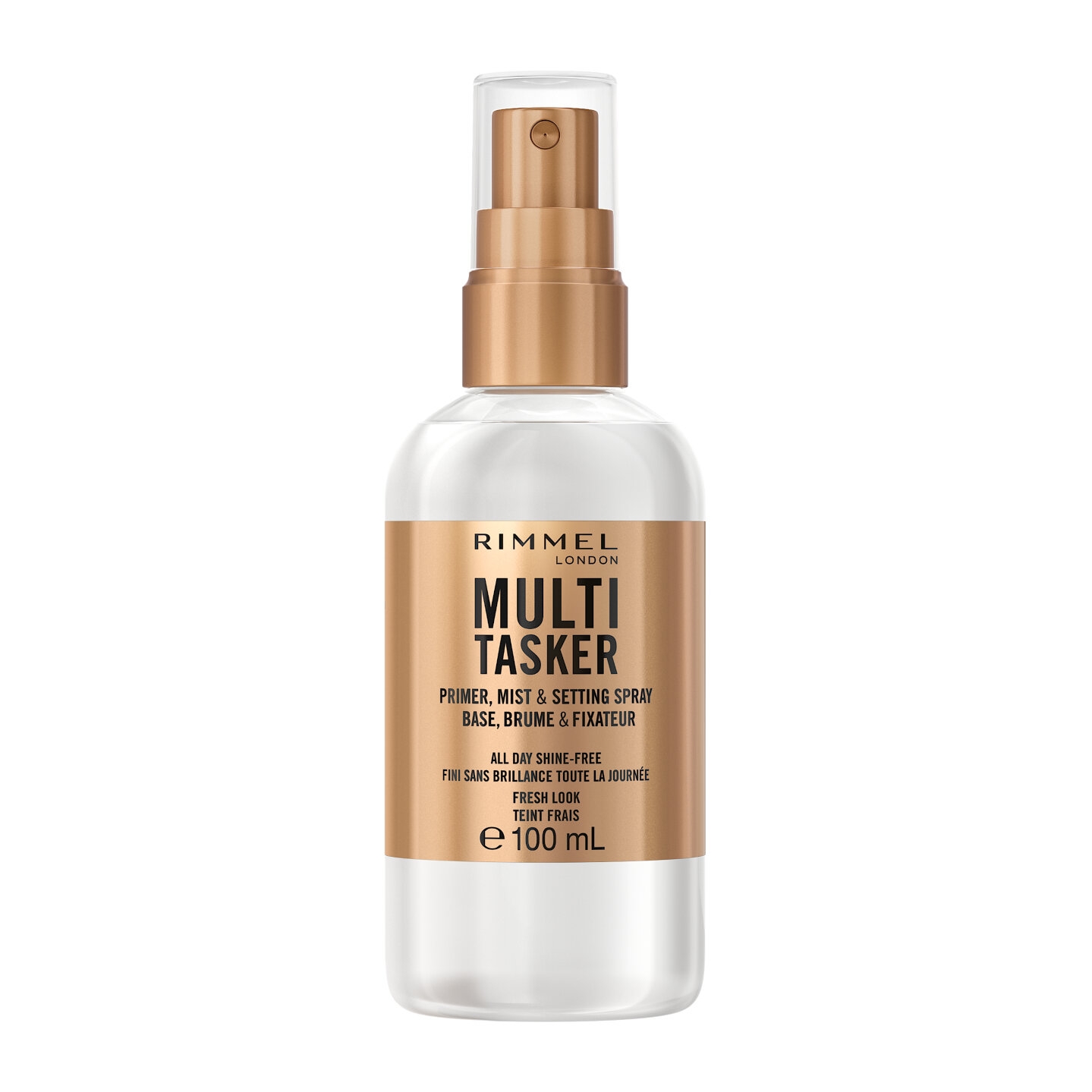 Fijador En Spray 3 En 1 Rimmel London Multitasker Traslúcido 100Ml