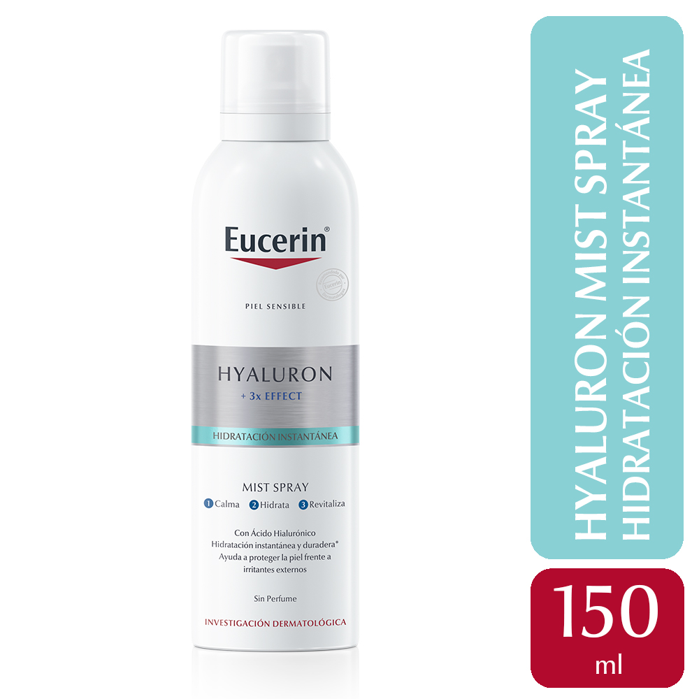 Eucerin Hyaluron-Filler + 3X Effect Spray Facial Hidratante 150 Ml