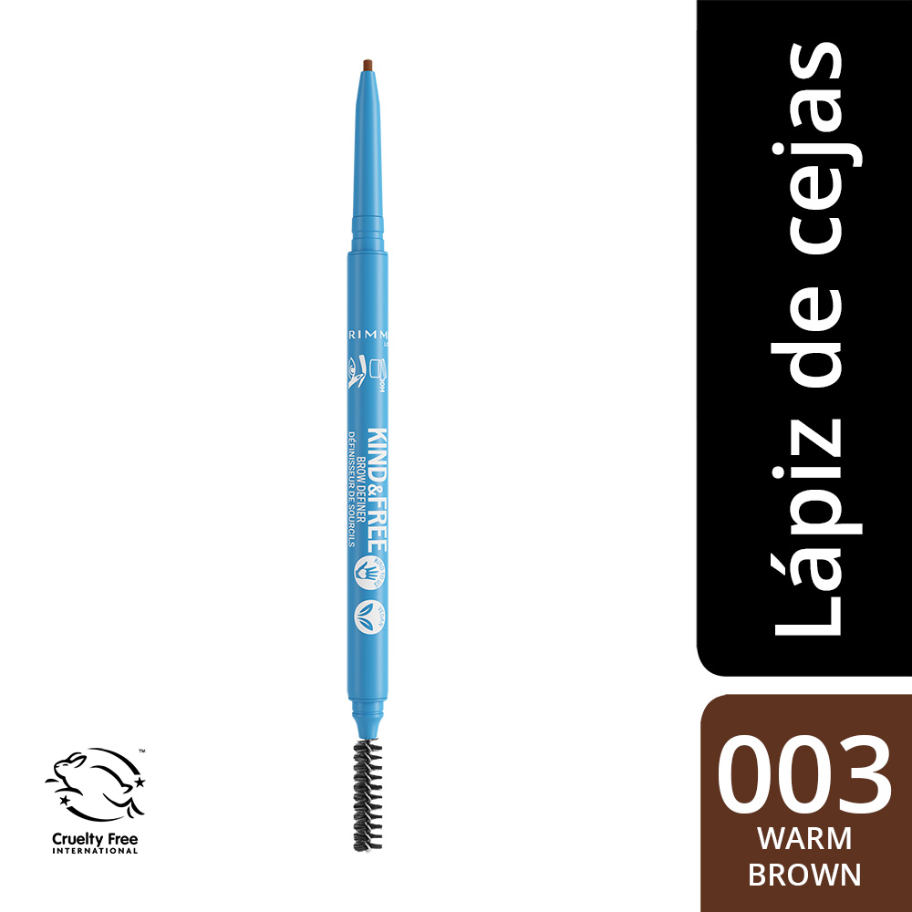 Lápiz Delineador De Cejas Kind & Free Clean De Rimmel London