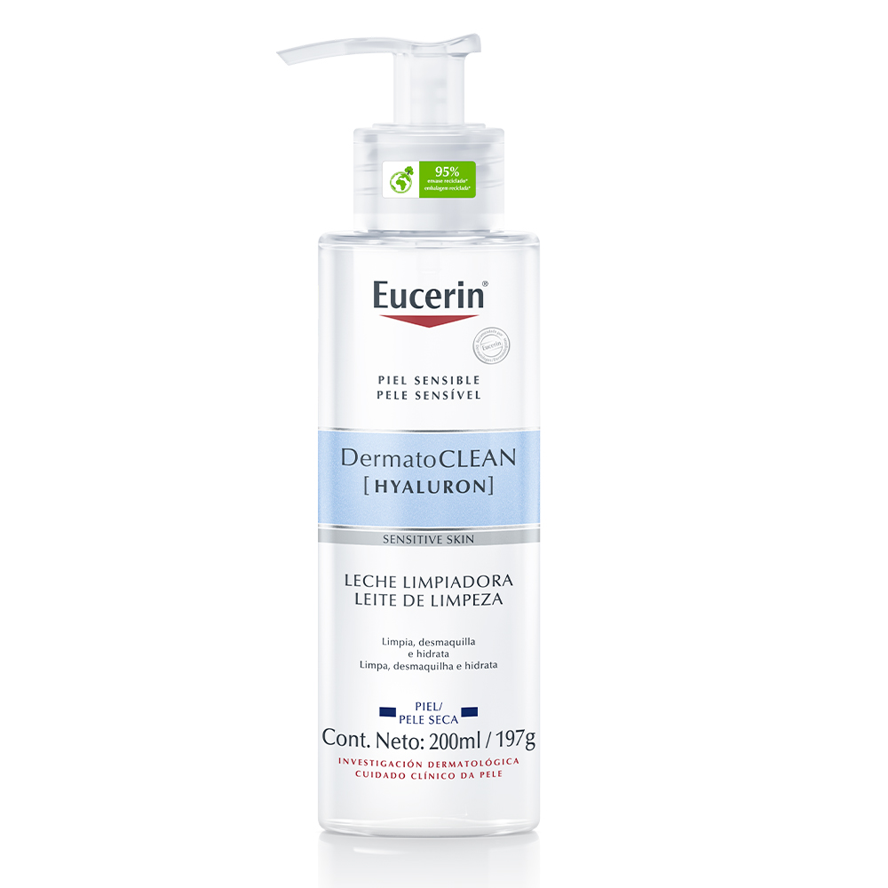 Eucerin Dermatoclean Leche De Limpieza Facial 200 Ml