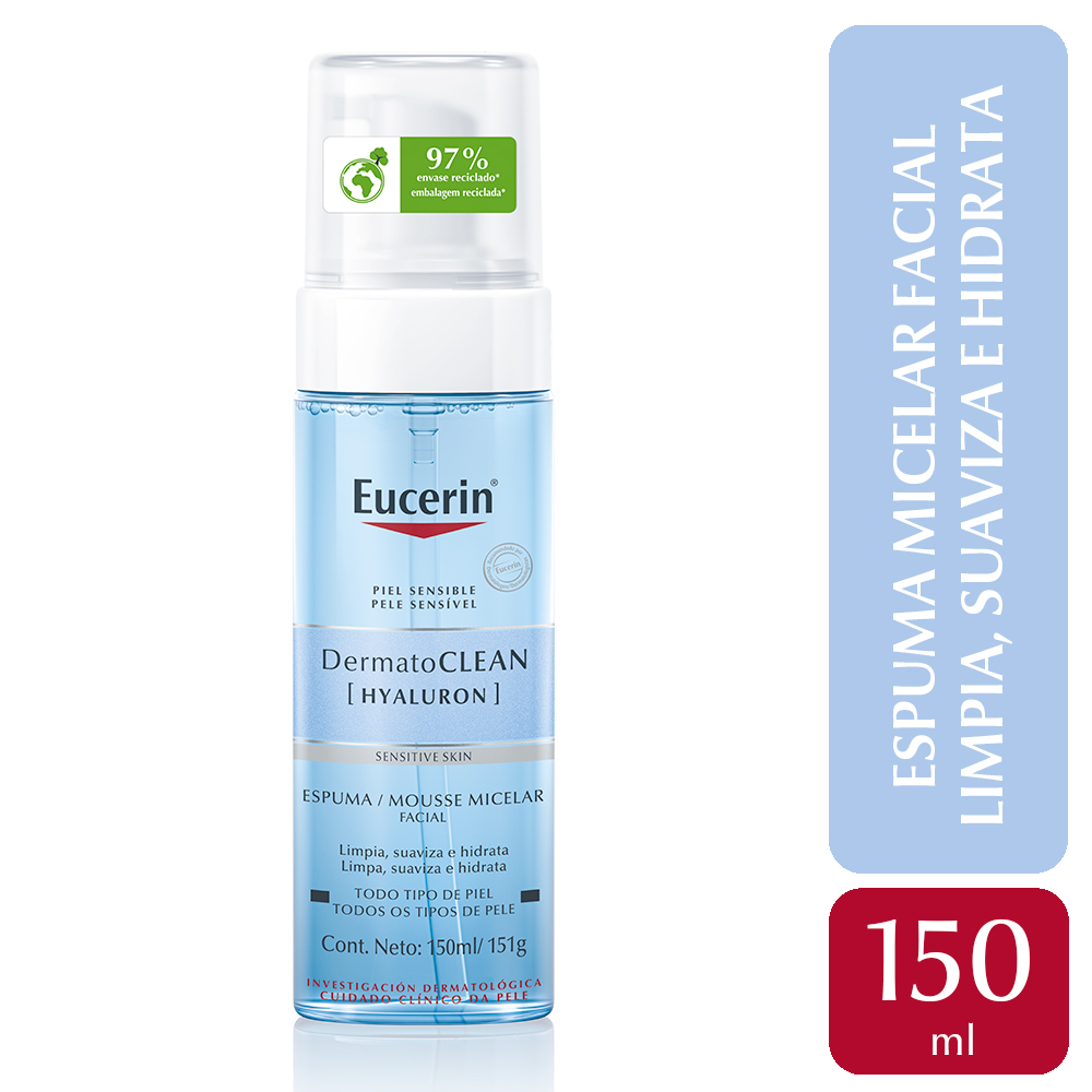 Eucerin Dermatoclean Espuma Micelar 150 Ml