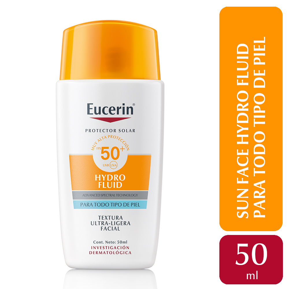 Eucerin Hydro Fluid Protector Solar Facial Fps 50 X 50 Ml