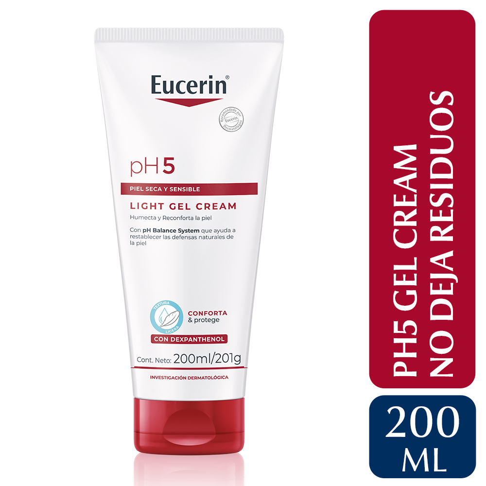 Eucerin Ph5 Crema-Gel Corporal Light Piel Seca Y Sensible X 200 Ml