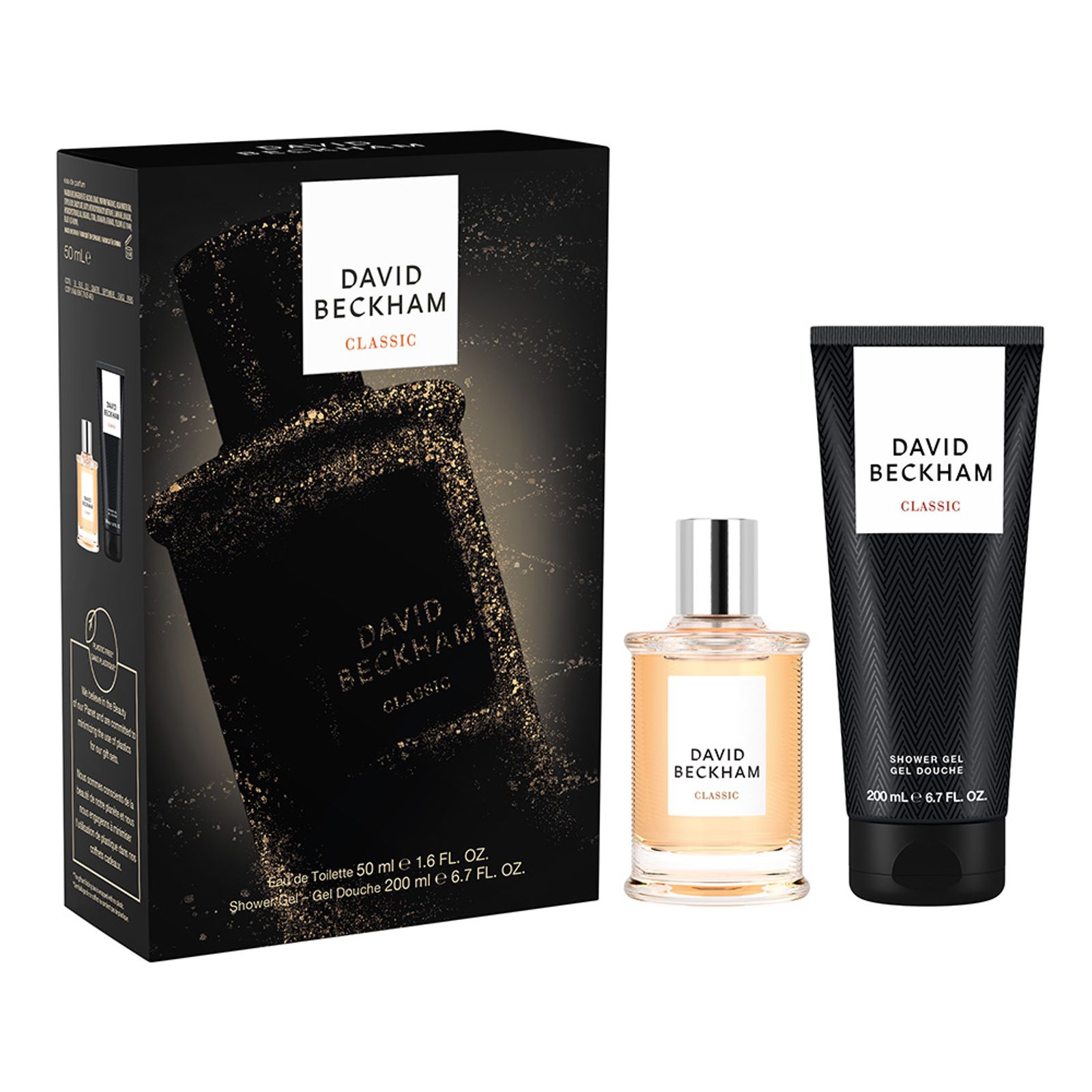 David Beckham Set Classic (Edt 50 Ml + Shower Gel 200 Ml)