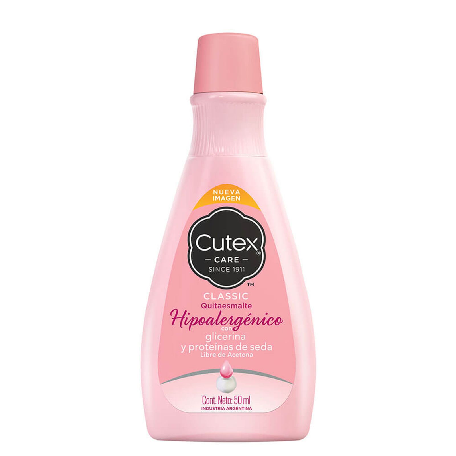 Cutex Quitaesmalte Hipoalergenico + Glicerina 50 Ml