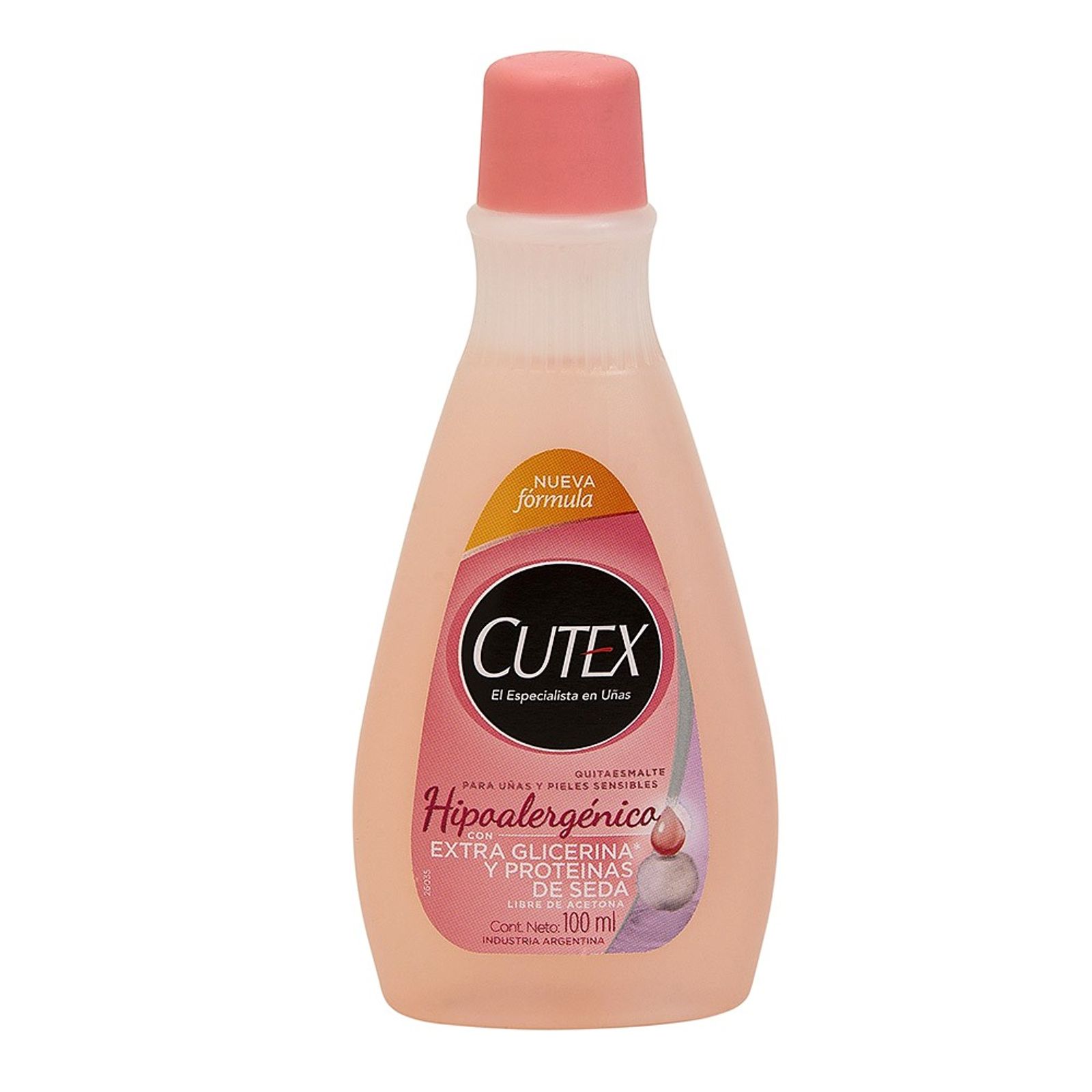 Cutex Quitaesmalte Hipoalergenico 100 Ml