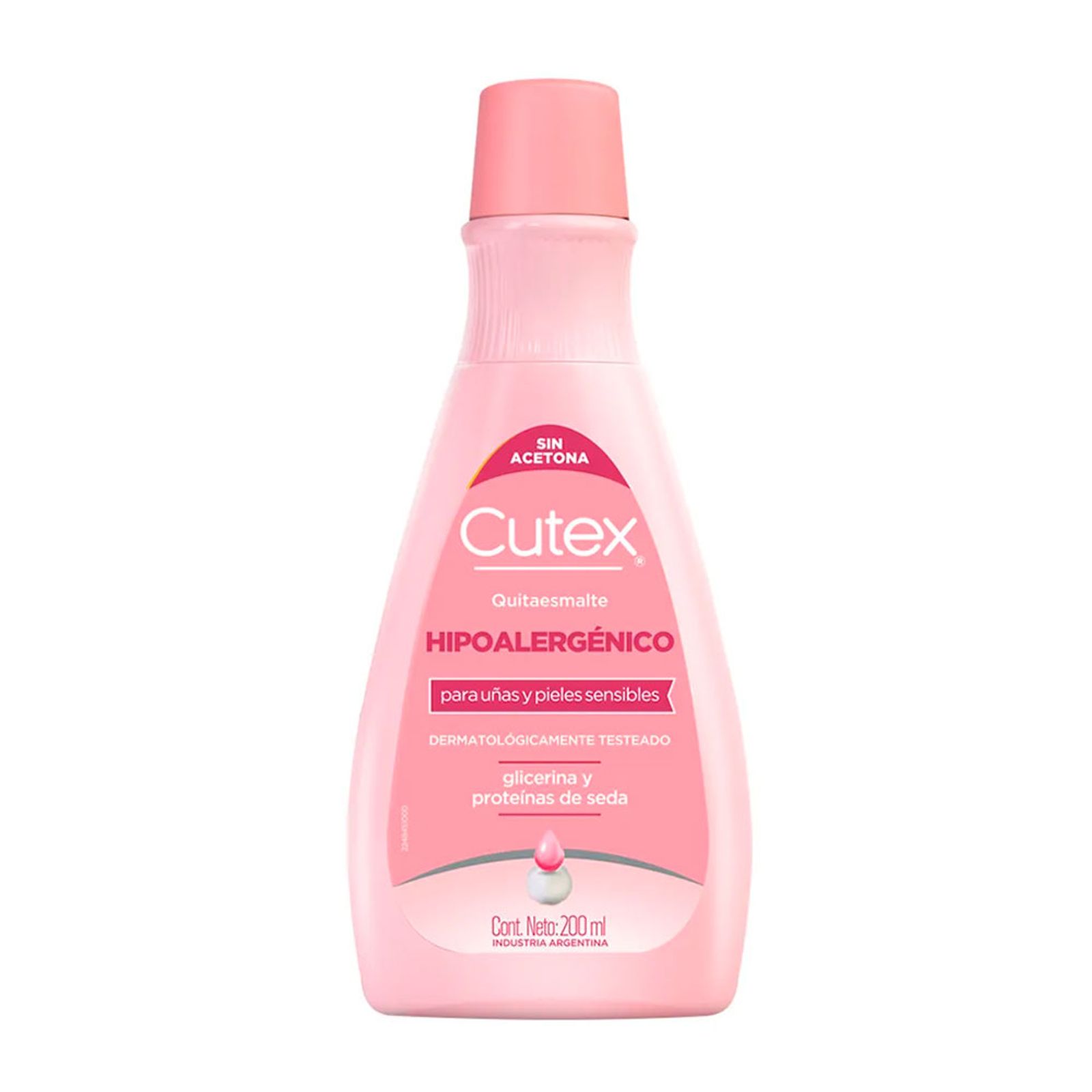 Cutex Quitaesmalte Hipoalergénico 200 Ml