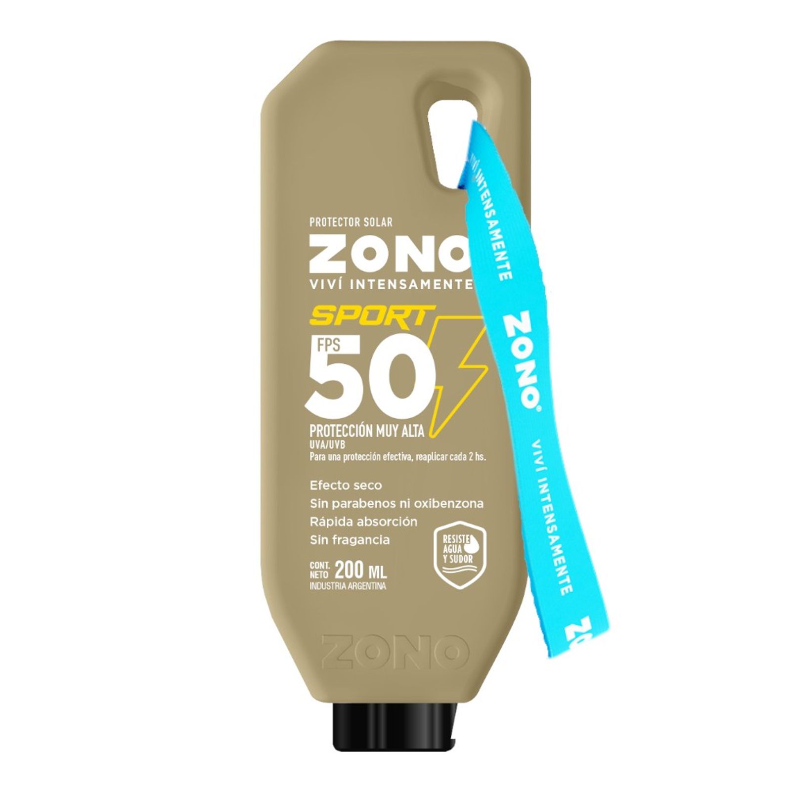 Zono Protector Solar Sport Fps50 200 Ml