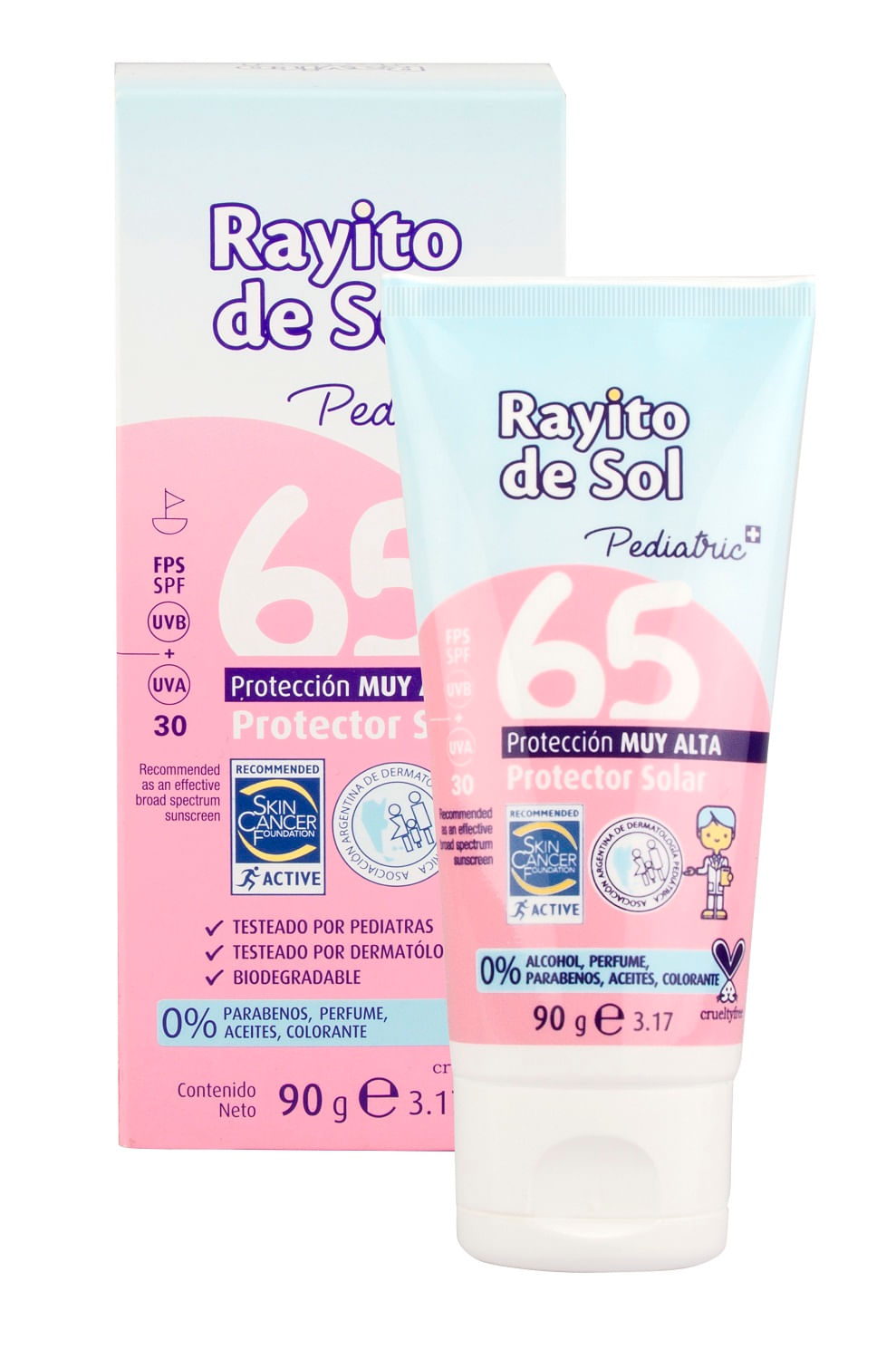 Rayito De Sol Protector Solar Pediatric Fps 65 X 90G
