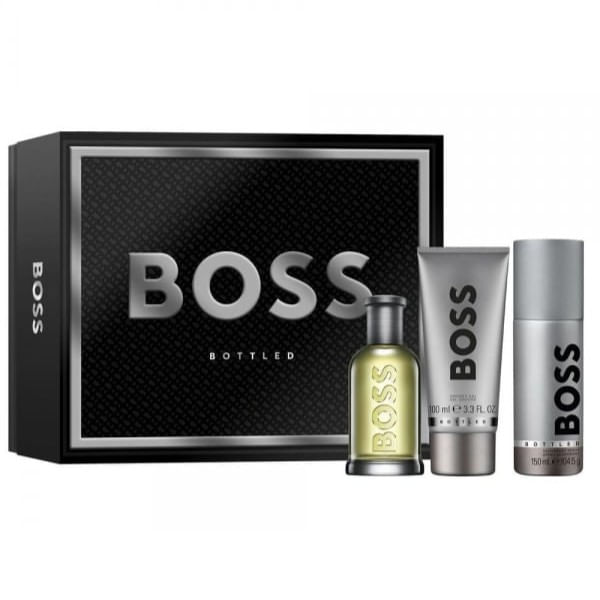 Hugo Boss Bottled Set Edt 100 Ml + Shower Gel 100 Ml + Deo 150 Ml