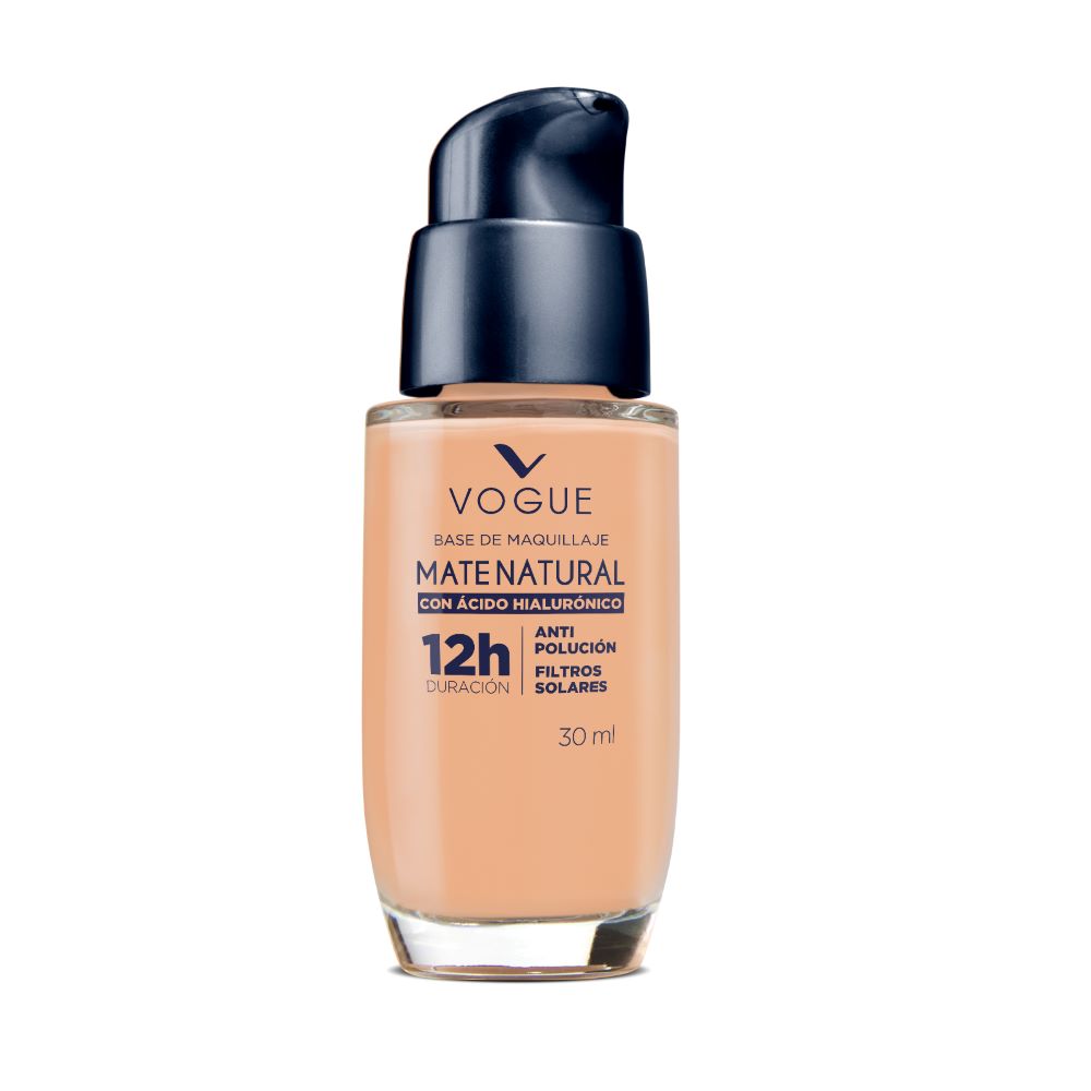 Base De Maquillaje Vogue Mate Natural
