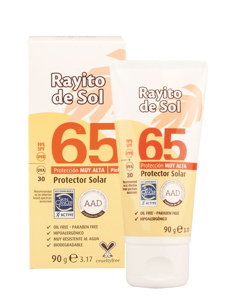 Rayito De Sol Protector Solar Fps 65 X 90G