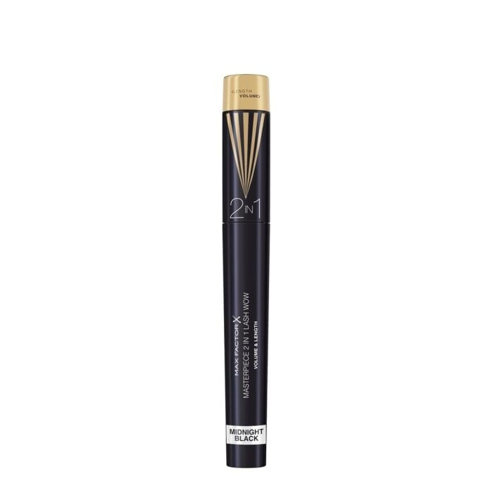 Max Factor Máscara De Pestañas Masterpiece 2 En 1 Negro 002 Midnight Black