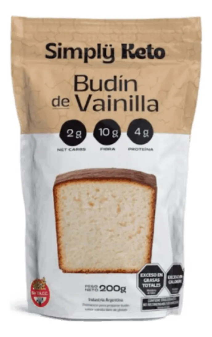 Simply Keto Premezcla Para Budin De Vainilla
