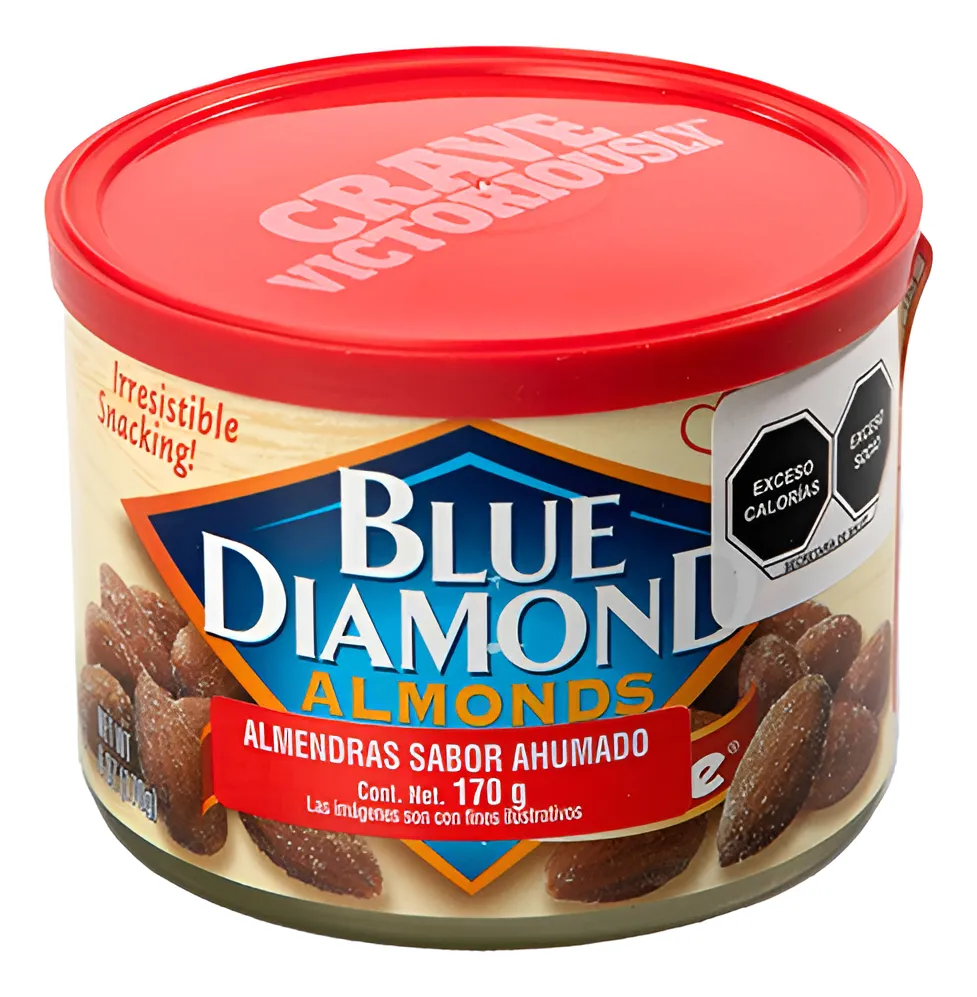 Blue Diamond Almendras Sabor Ahumado 170G