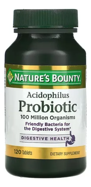 Nature'S Bounty Probiotic Acidophilus X120 Tabletas