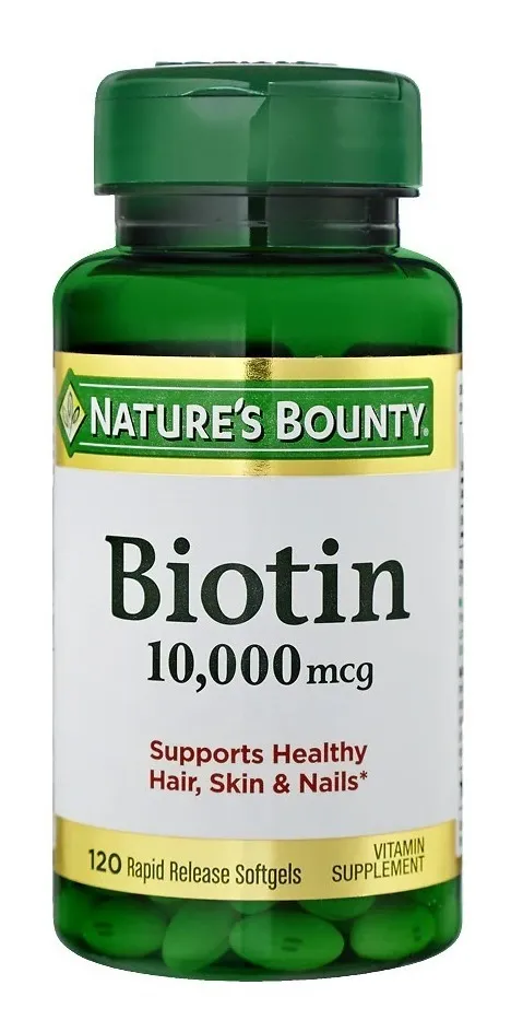 Nature'S Bounty Biotin X120 Capsulas