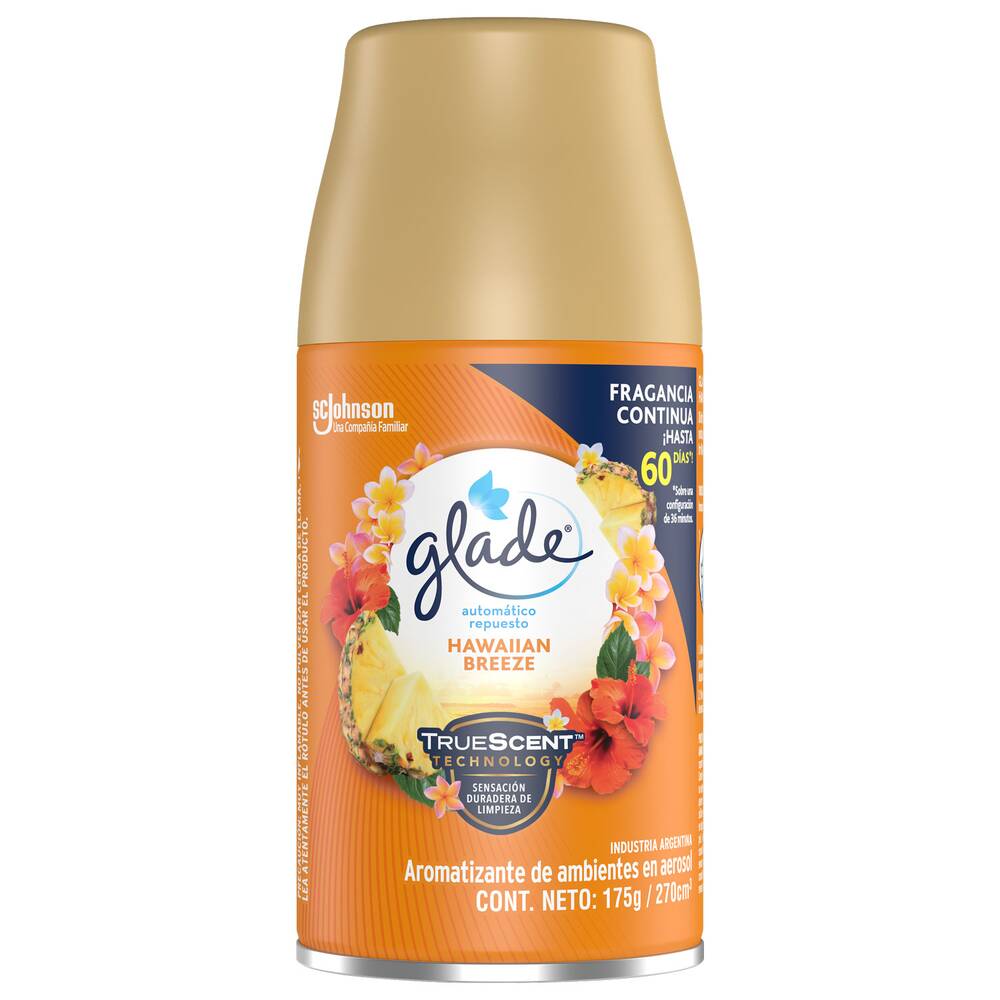 Glade Matic Repuesto Hawaiian Breeze 175 Gr