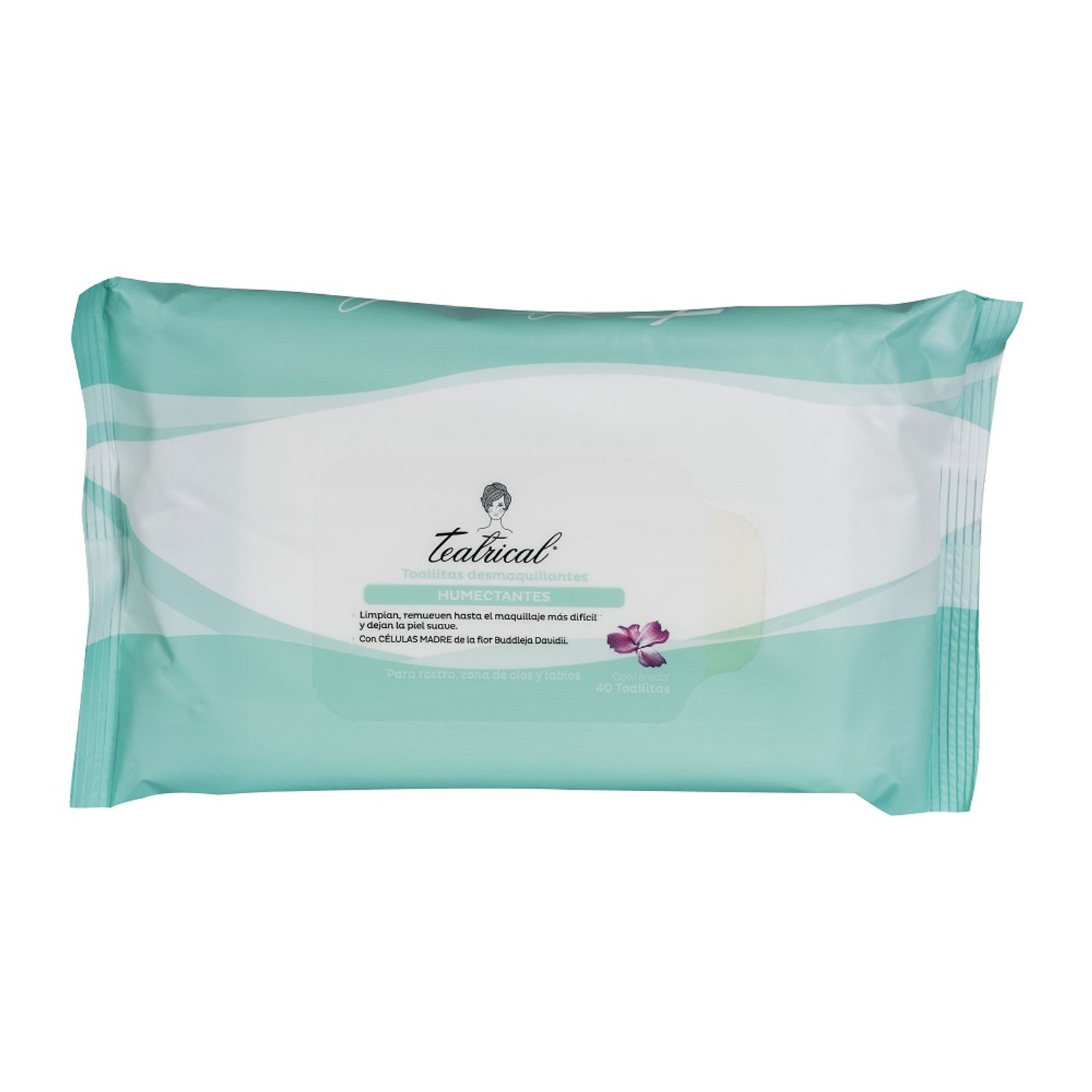 Teatrical Toallitas De Limpieza Humectantes (40 Unid)
