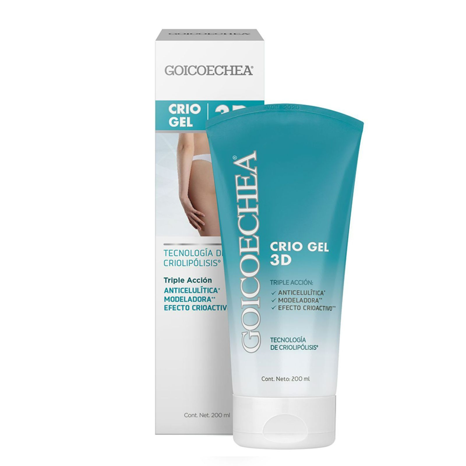 Goicoechea Crio Gel 3D Criolipolisis Pomo 200 Ml