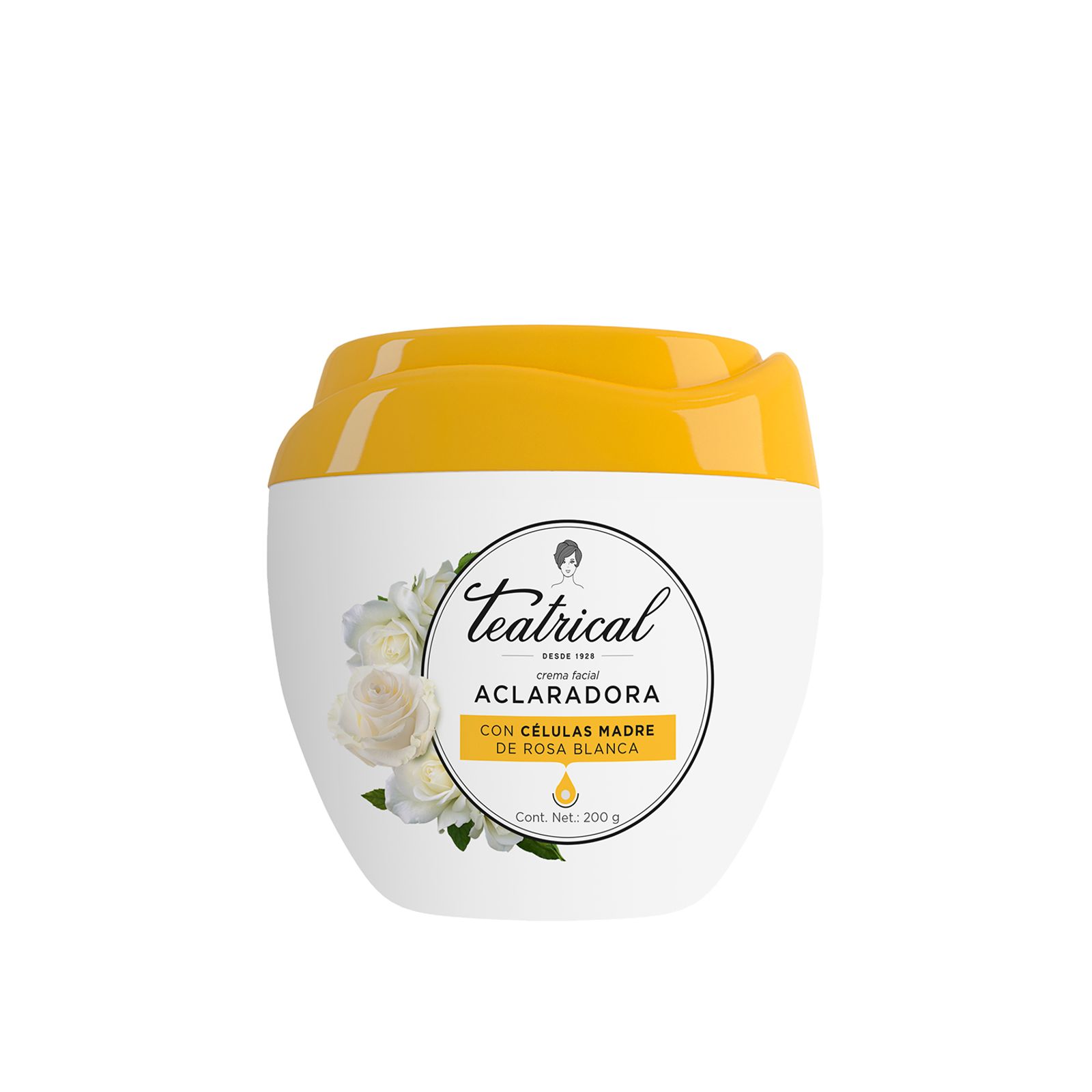 Teatrical Crema Facial Aclaradora 200 Gr