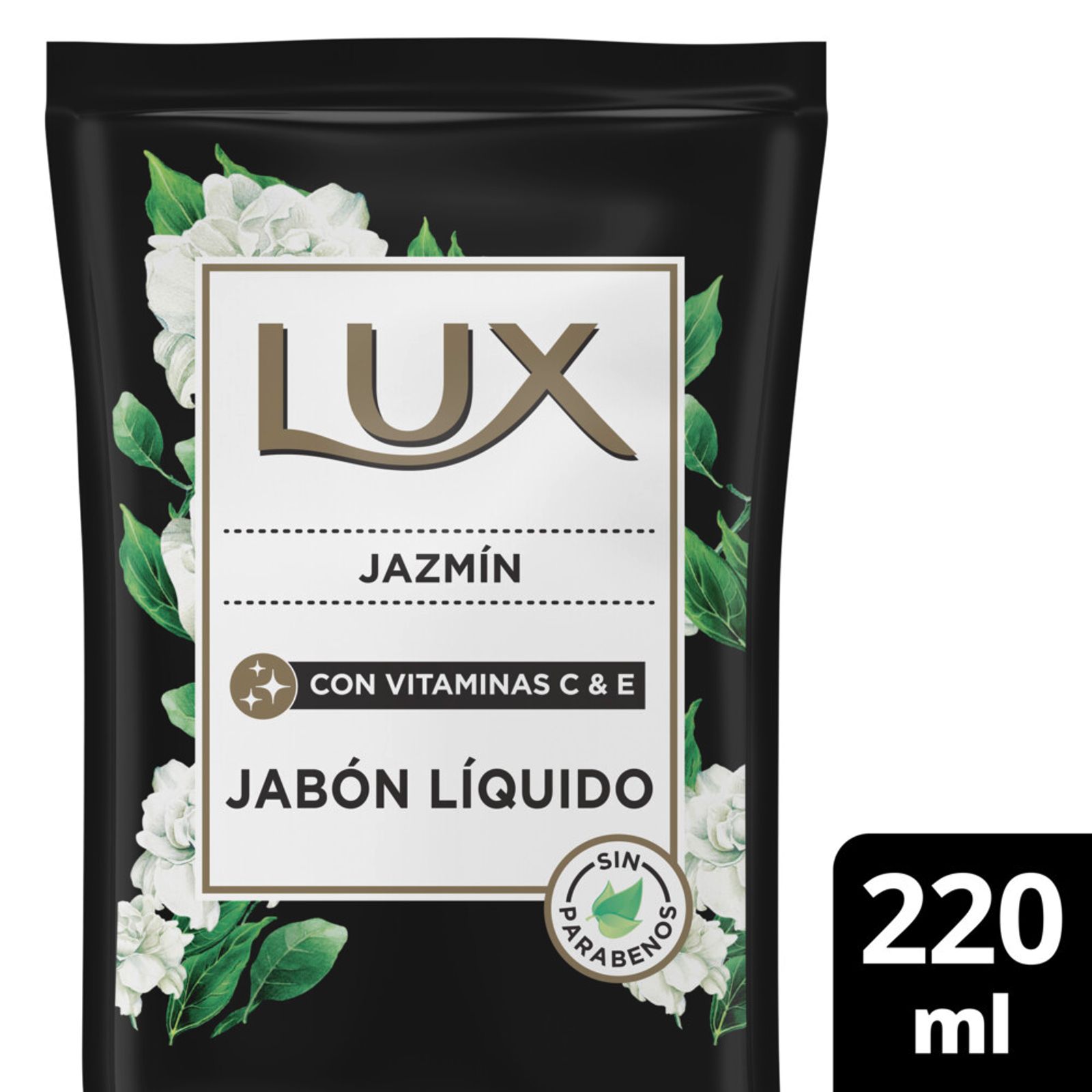 Lux Jabón Líquido Jazmín Repuesto 220 Ml