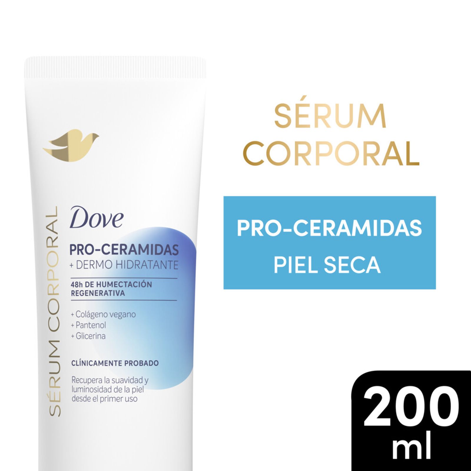 Dove Serum Corporal Pro-Ceramidas Piel Seca 200 Ml
