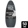 Desodorante Dove Men Roll On Invisible Dry X 50 Ml