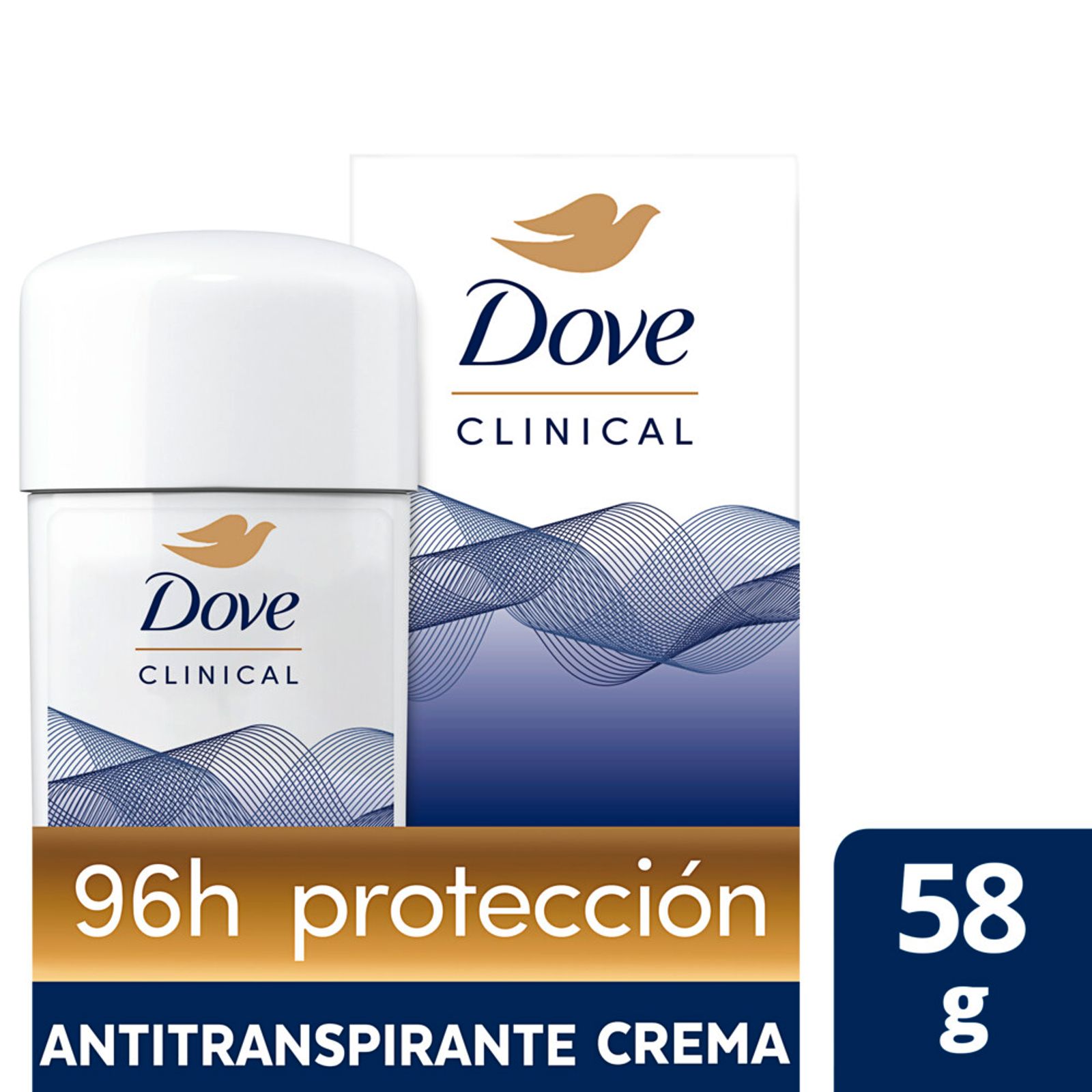 Antitranspirante Dove Clinical Original En Barra X 58 G