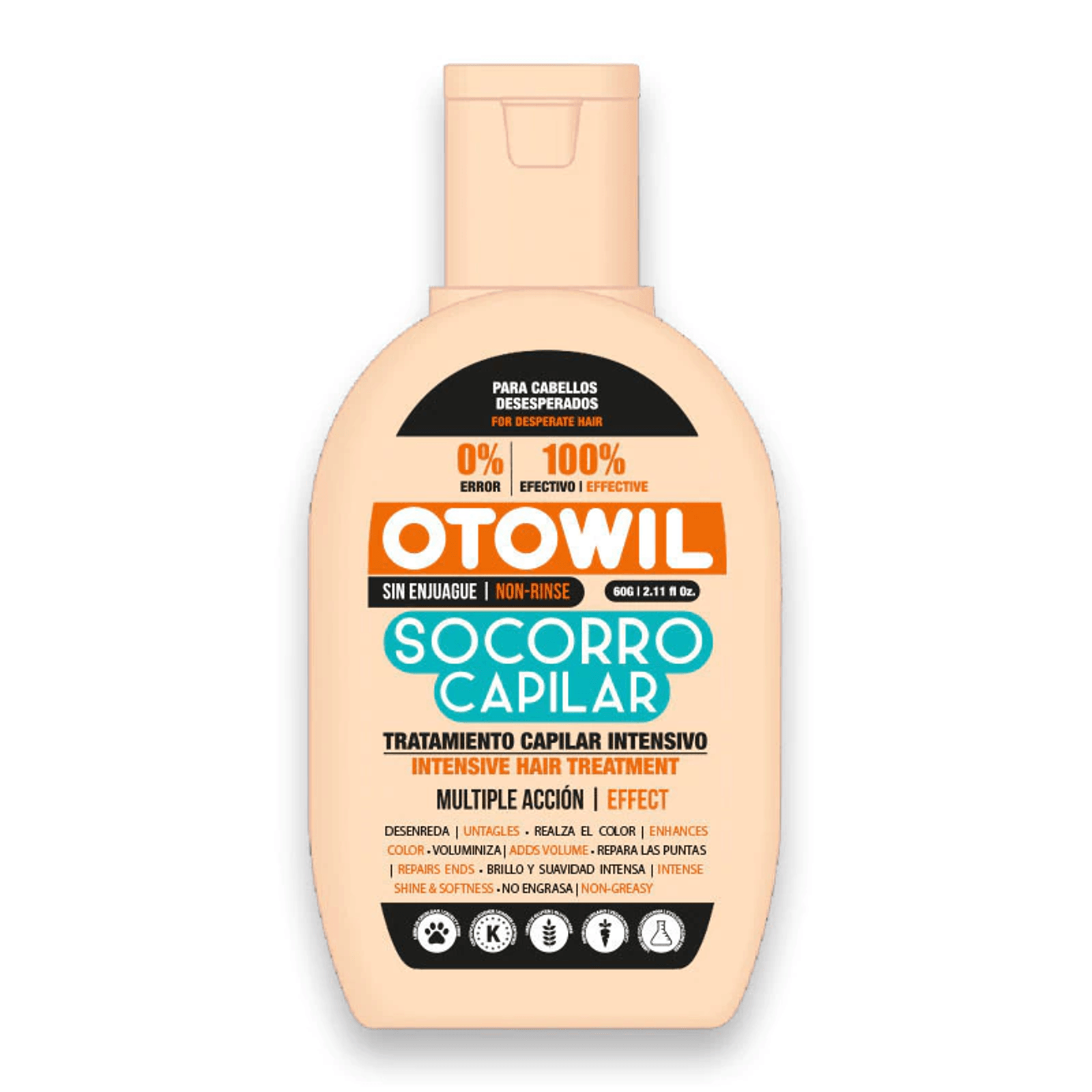 Otowil Socorro Capilar Tratamiento Intensivo 60 Gr