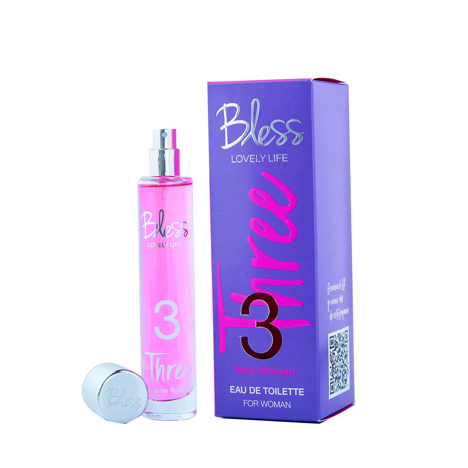 Bless Fragancia Three Very Woman Edt 50 Ml
