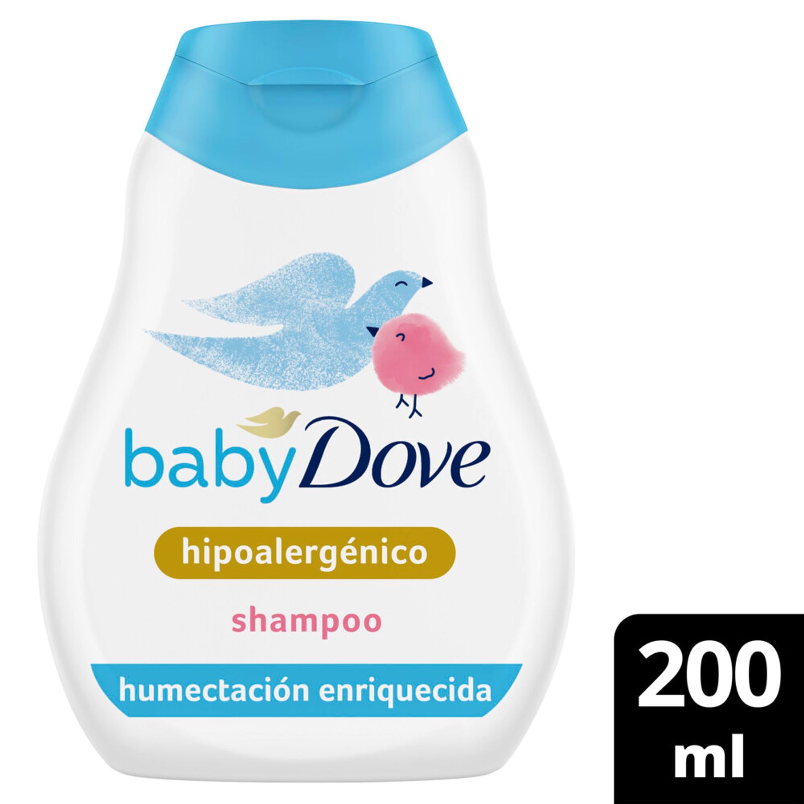 Baby Dove Shampoo Humectación Baby Enriquecida Sin Lágrimas 200 Ml