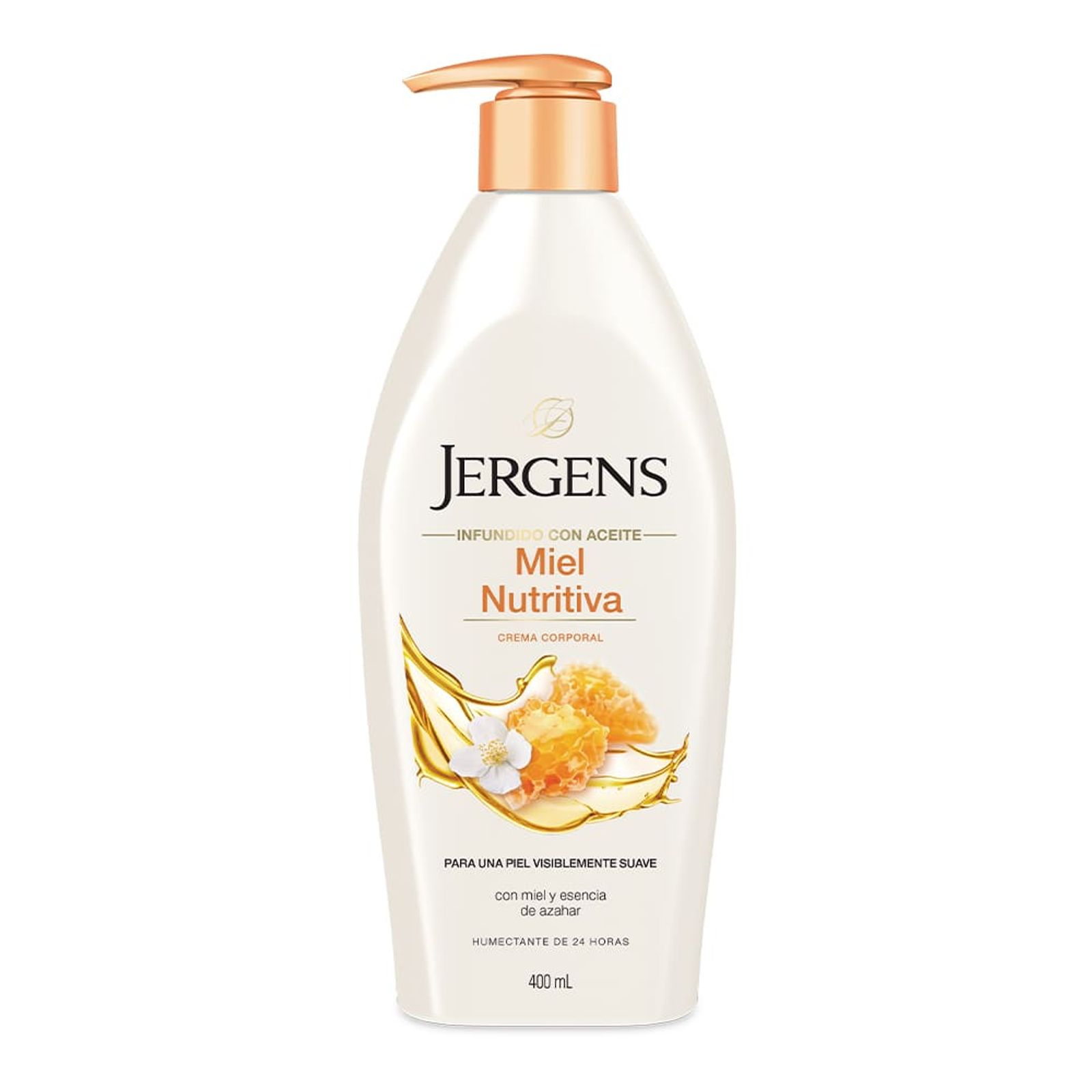 Jergens Crema Corporal Miel Nutritiva 400 Ml