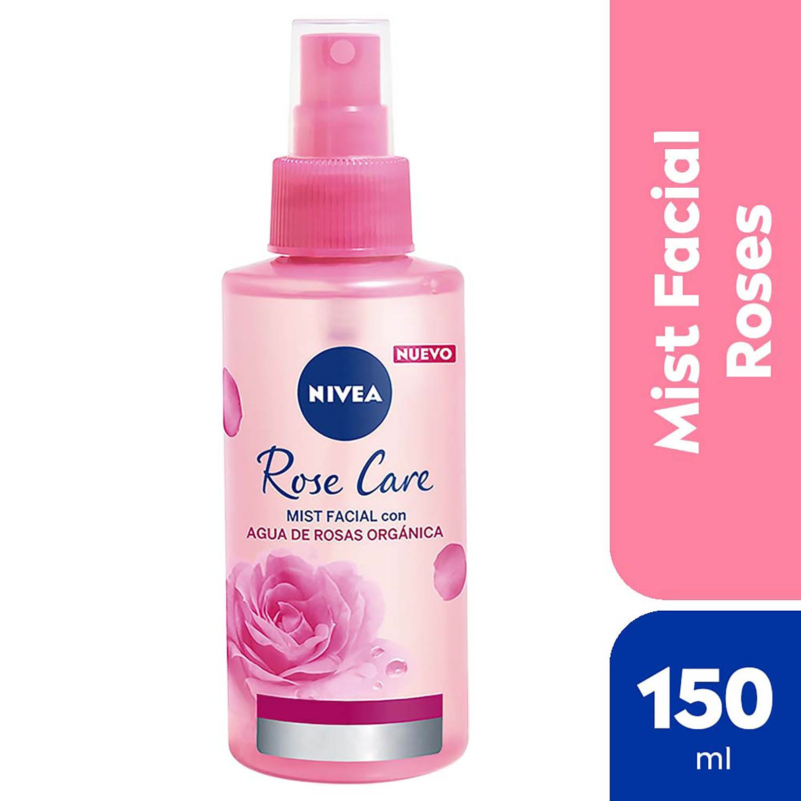 Nivea Mist Facial Refrescante En Spray Rose Care Para Todo Tipo De Piel 150 Ml