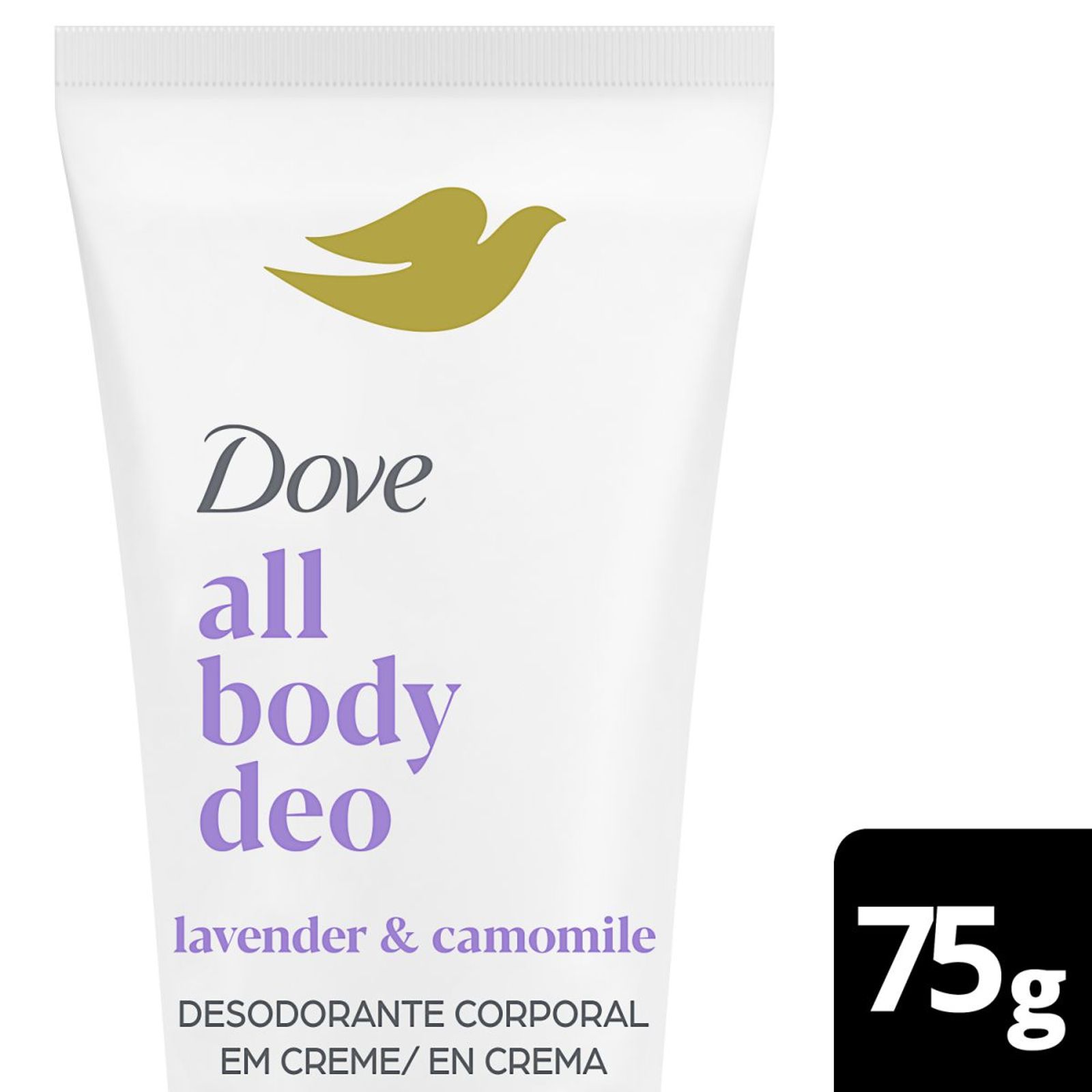 Desodorante En Crema Dove All Body Lavander & Camomile X 75 Ml