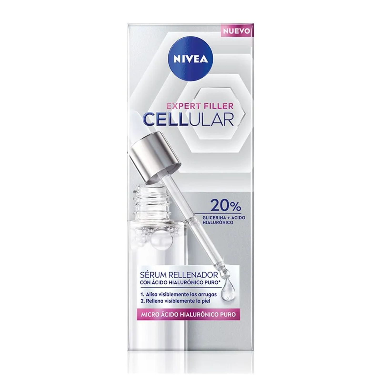 Nivea Serum Rellenador De Acido Hialuronico Expert Filles 30 Ml