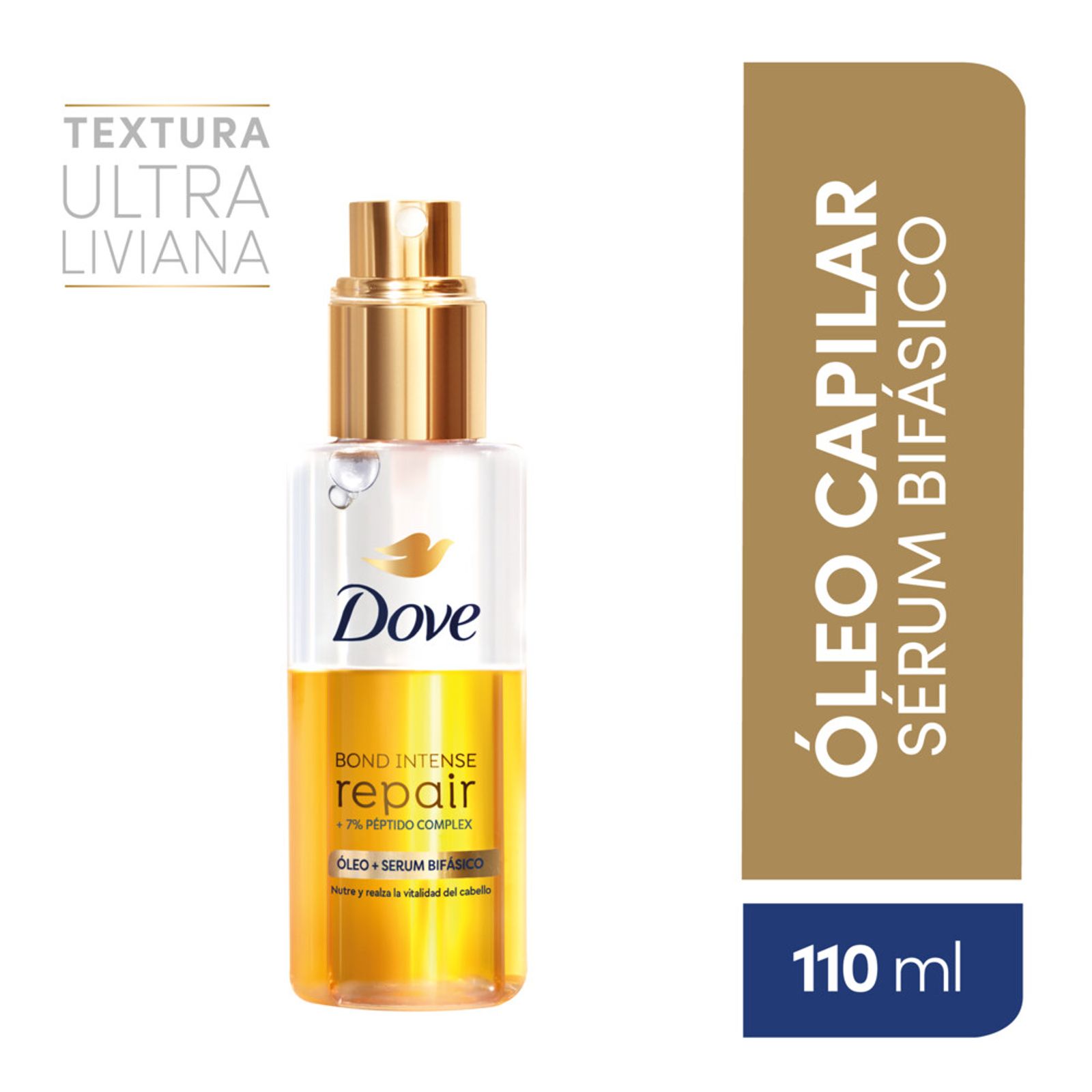 Óleo + Sérum Capilar Dove Bond Intense Repair X 110 Ml