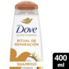 Shampoo Dove Ritual De Reparación Coco Y Cúrcuma X 400 Ml