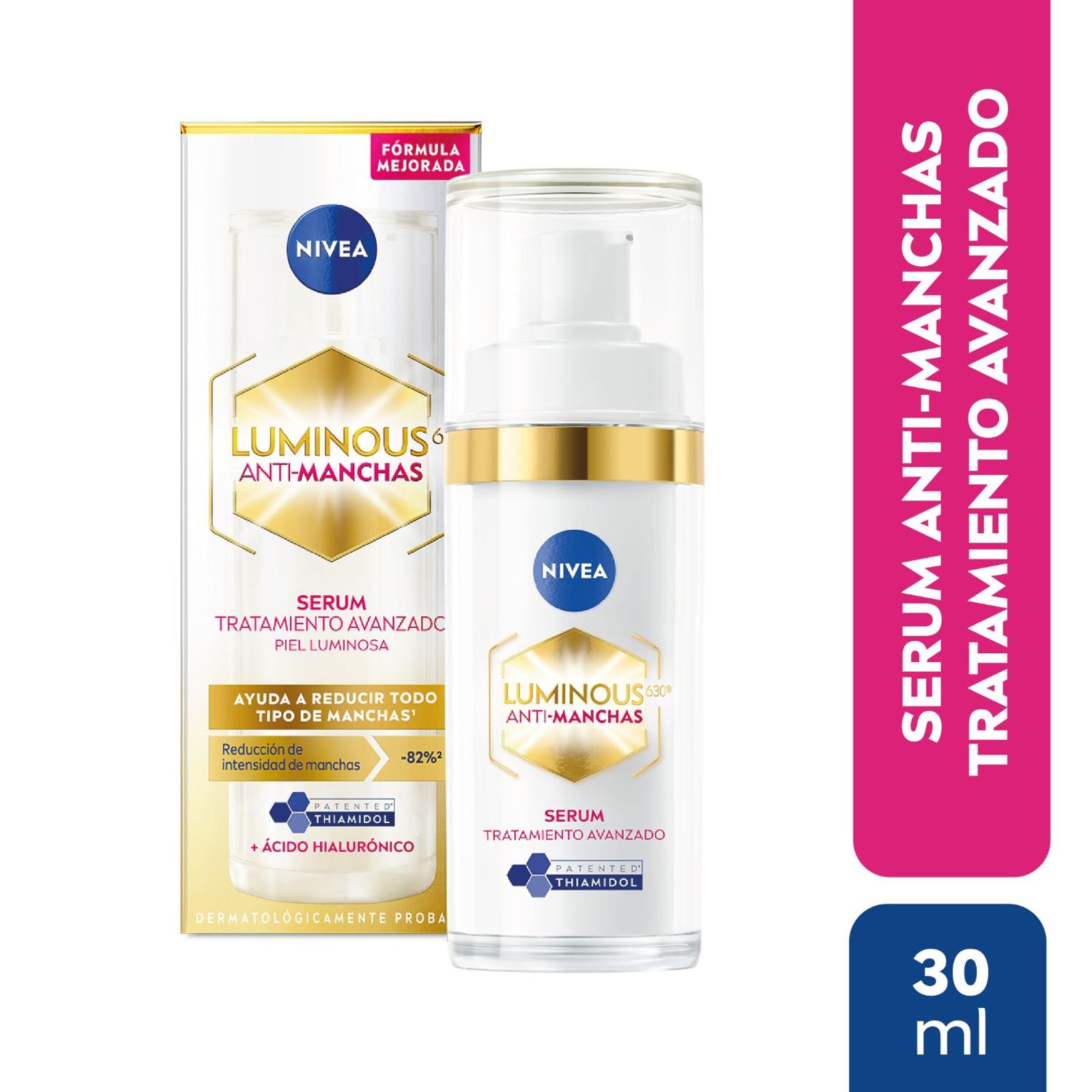 Nivea Serum Antimanchas Luminous 630 Tratamiento Avanzado 30 Ml