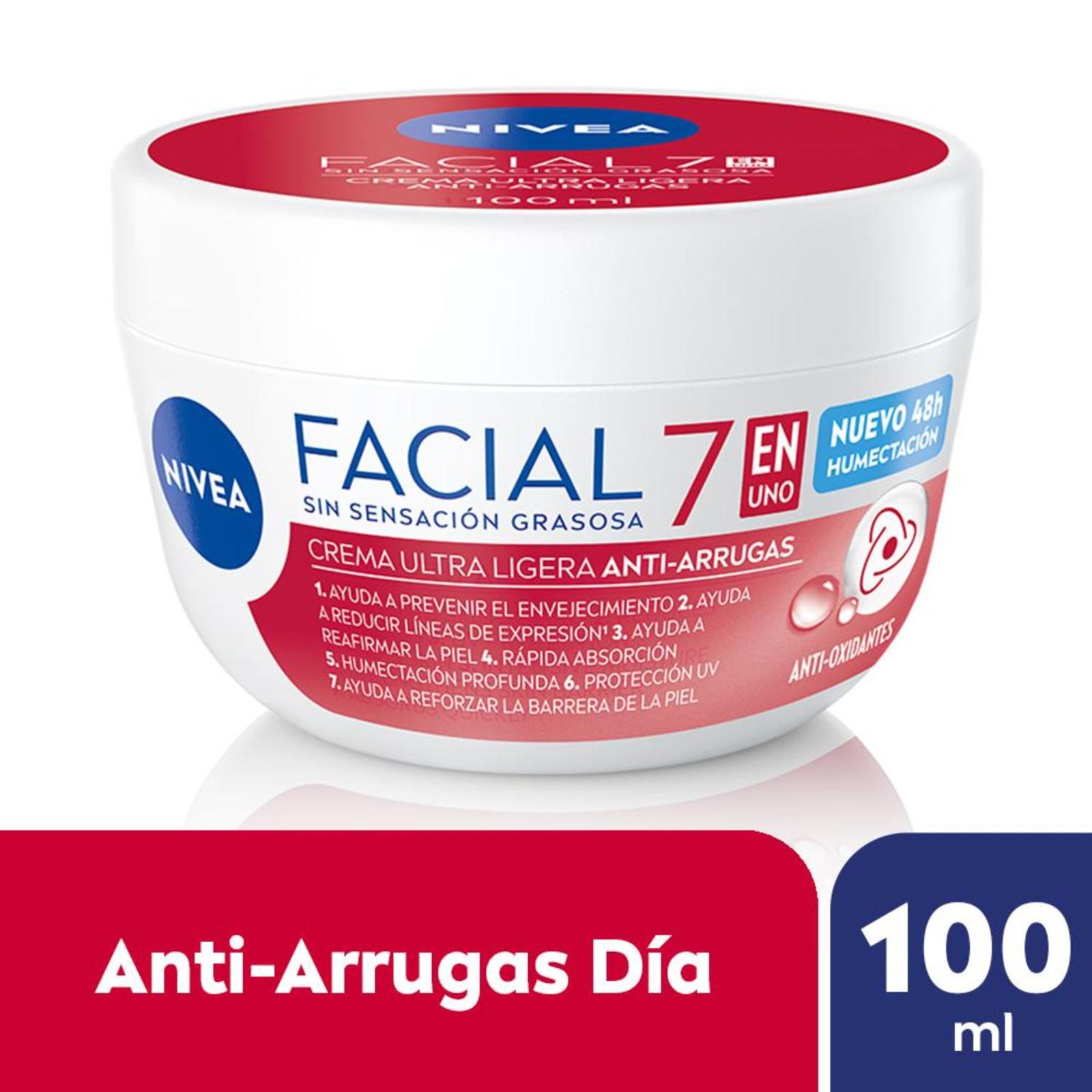 Nivea Crema Facial Cuidado Antiarrugas 100 Ml