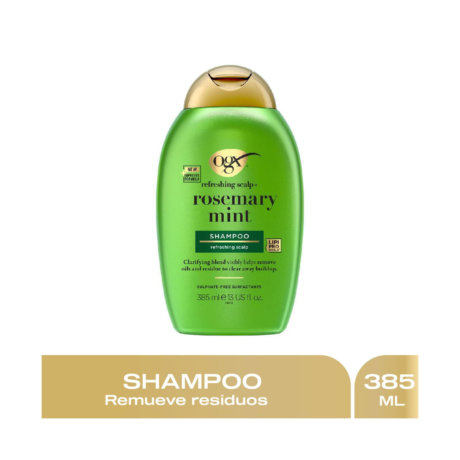 Ogx Shampoo Rosemary Mint 385 Ml
