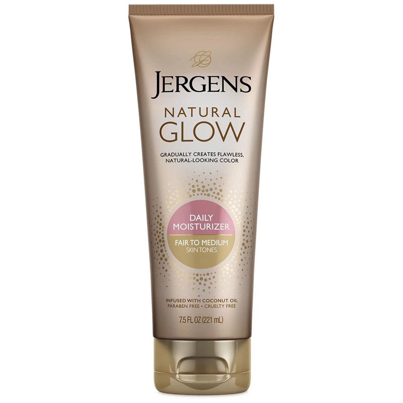 Jergens Crema Autobronceante Humectante Claros A Medianos 221 Ml