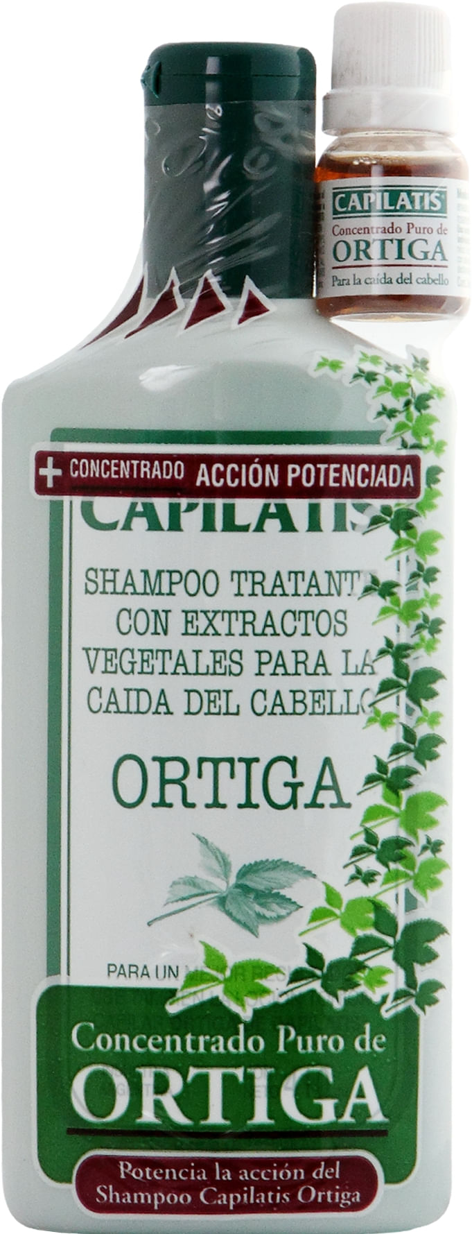 Shampoo Capilatis Control Caída Con Ortiga X 410 Ml