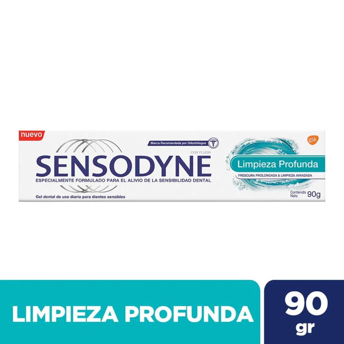 Sensodyne Limpieza Profunda X 90Gr
