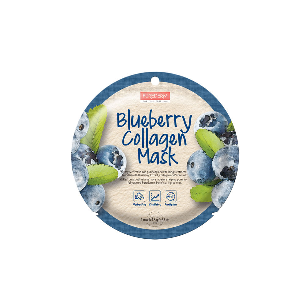 Purederm Mascara De Colageno Y Arandanos